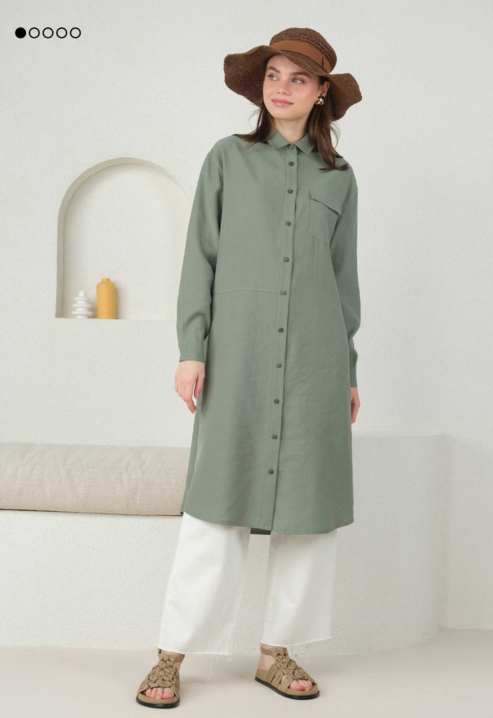 He-Qa Green Tunic